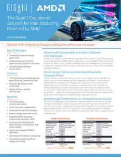 GigaIO Engineered Solution for Manufacturing, Powered by AMD