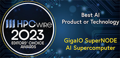 HPCwire Award Winner for Best AI Product or Technology