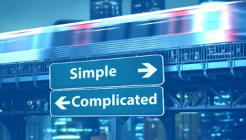 Conceptual Image: Simple vs. complicated