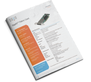 GigaIO Data Sheet for Fabric Card
