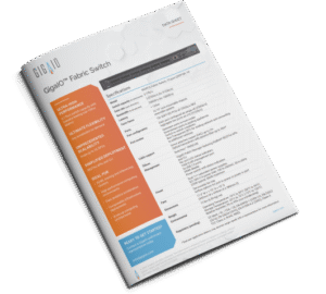 GigaIO Data Sheet for Fabric Switch